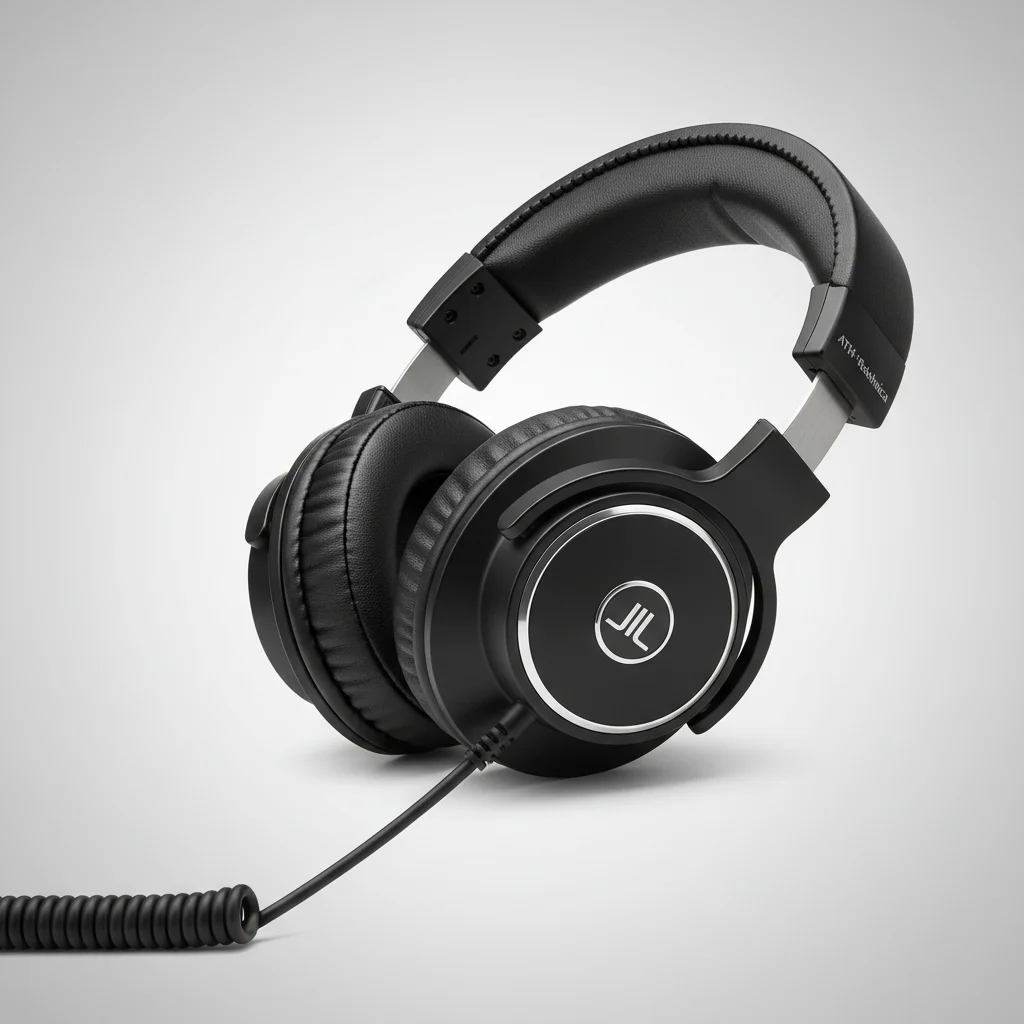 Audio-Technica ATH-M50x Professional Monitor Headphones White image 3