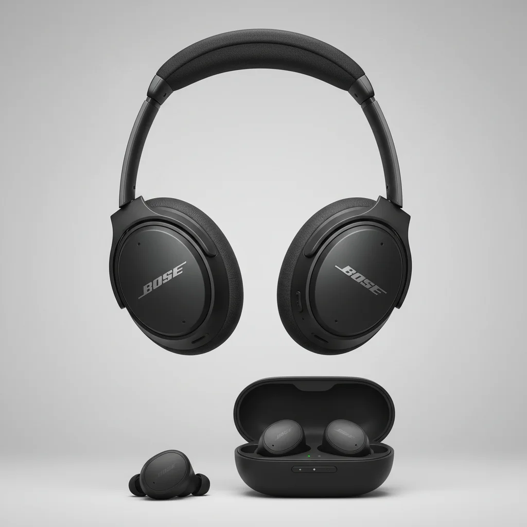 Bose QuietComfort Headphones Black