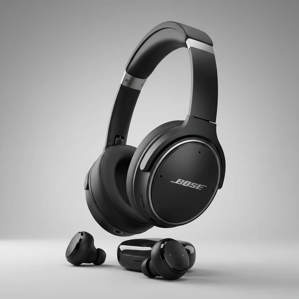 Bose QuietComfort Headphones Black image 2