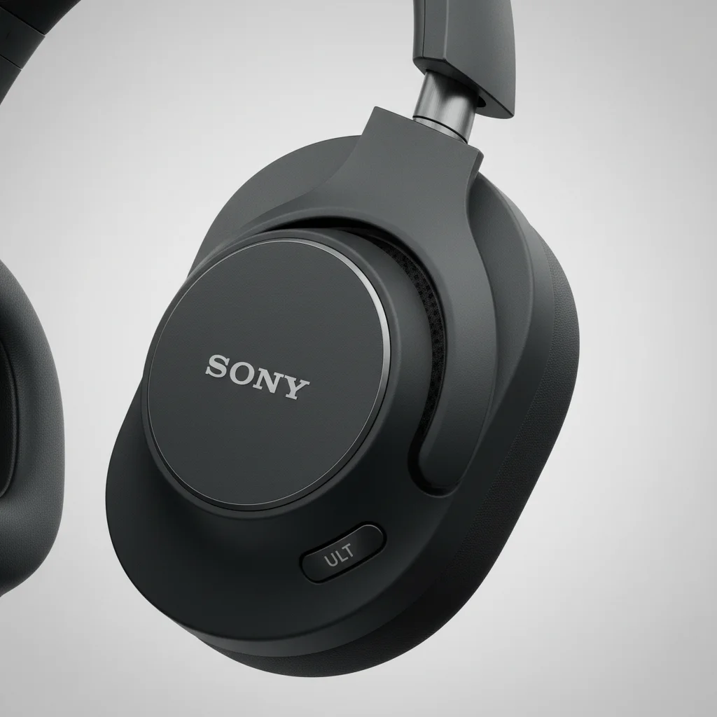 Sony ULT WEAR Noise Canceling Headphones Black image 3