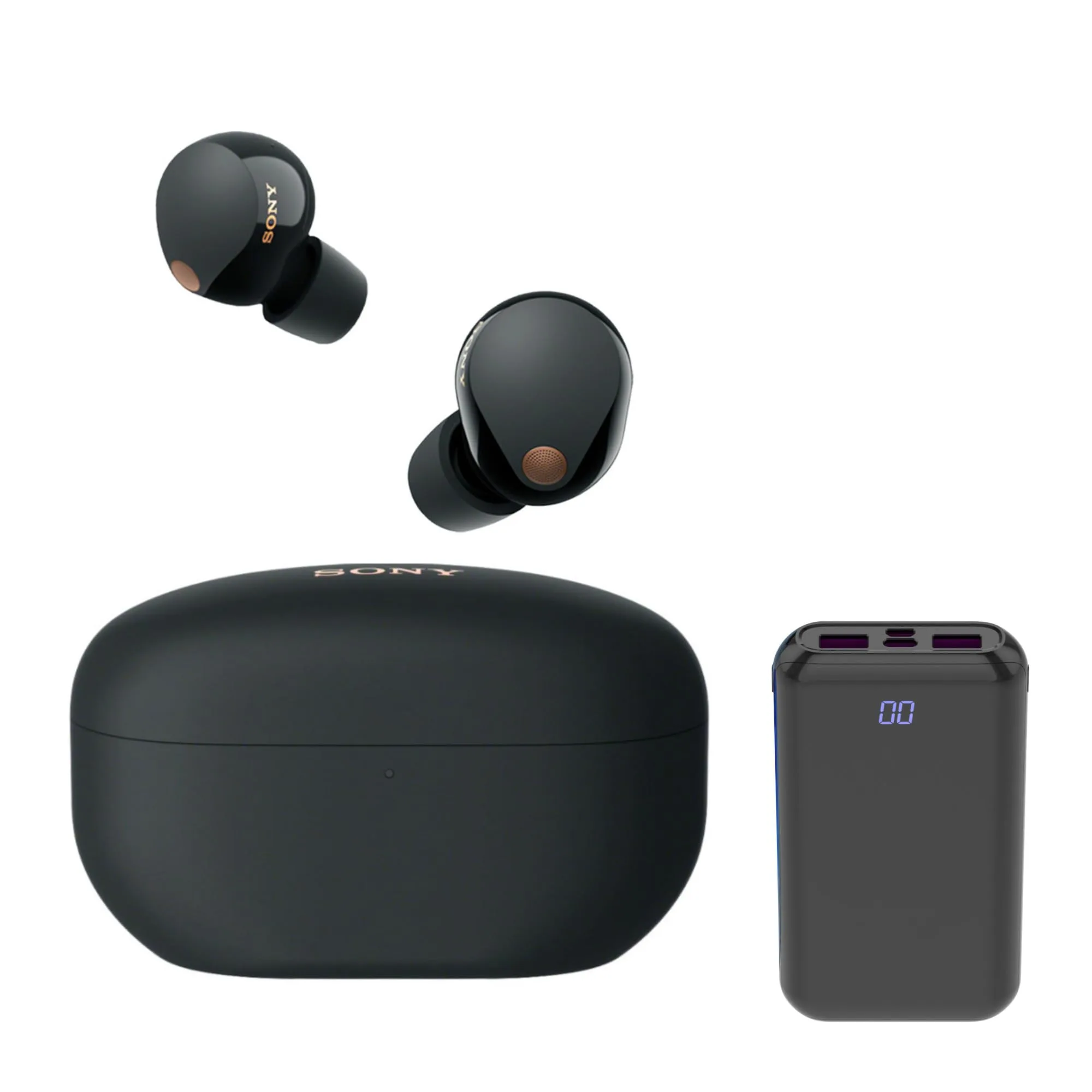Sony WF-1000XM5 Truly Wireless Earbuds Black image 3